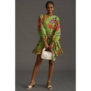 Anthropologie RHODE Ella Belted Dress